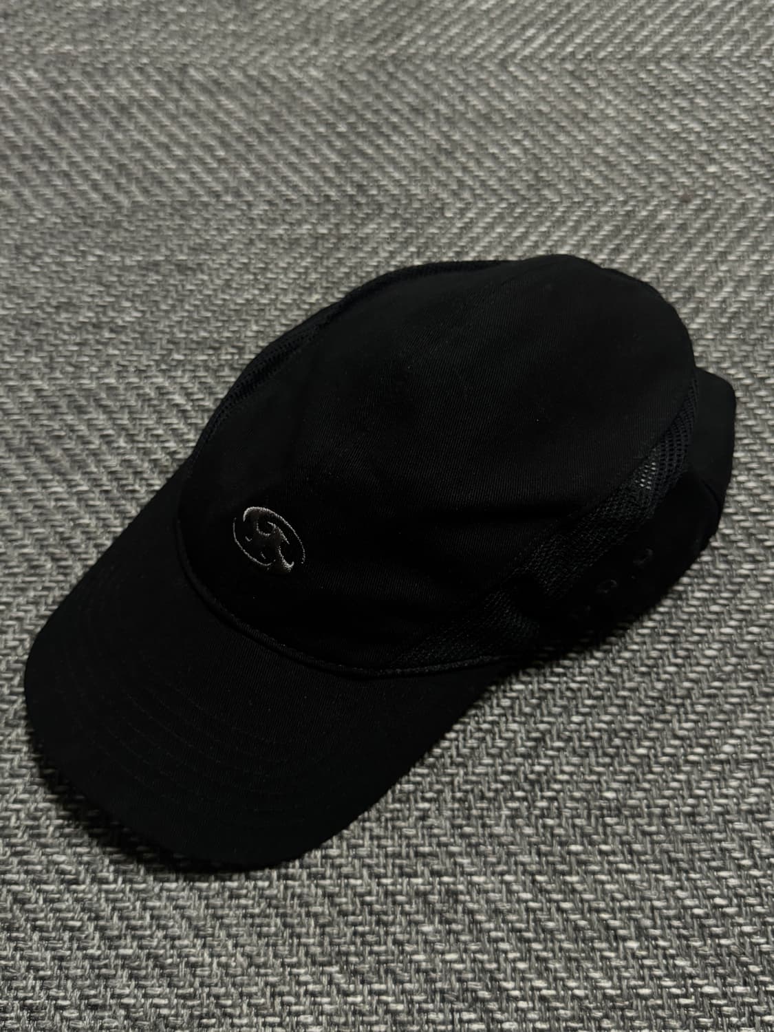 산산기어 커브 패널 캡 모자 블랙 24ss  상품이미지2