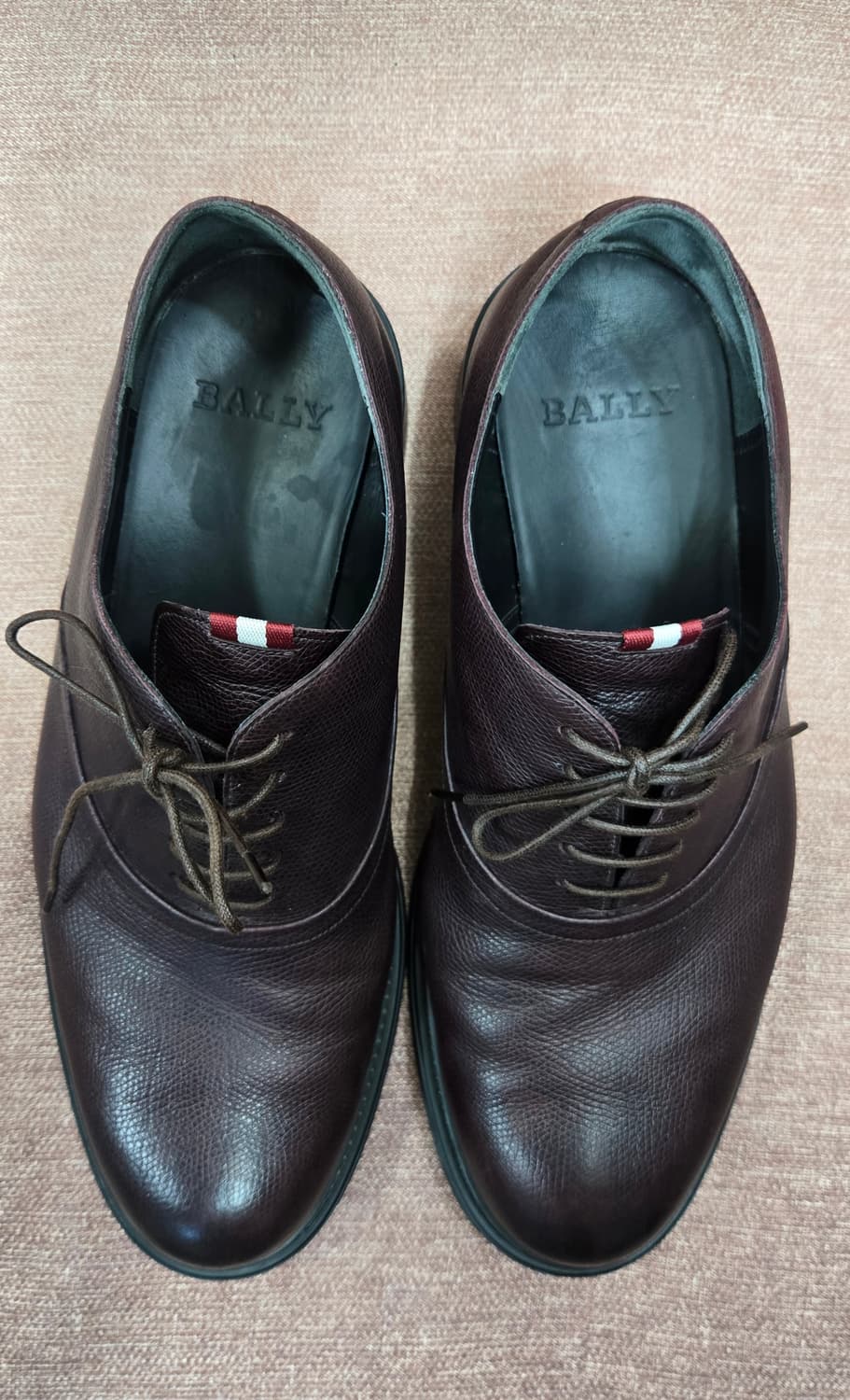 발리 275mm- 남성용 니옹 레더 슈즈 미드 브라운 상품이미지2