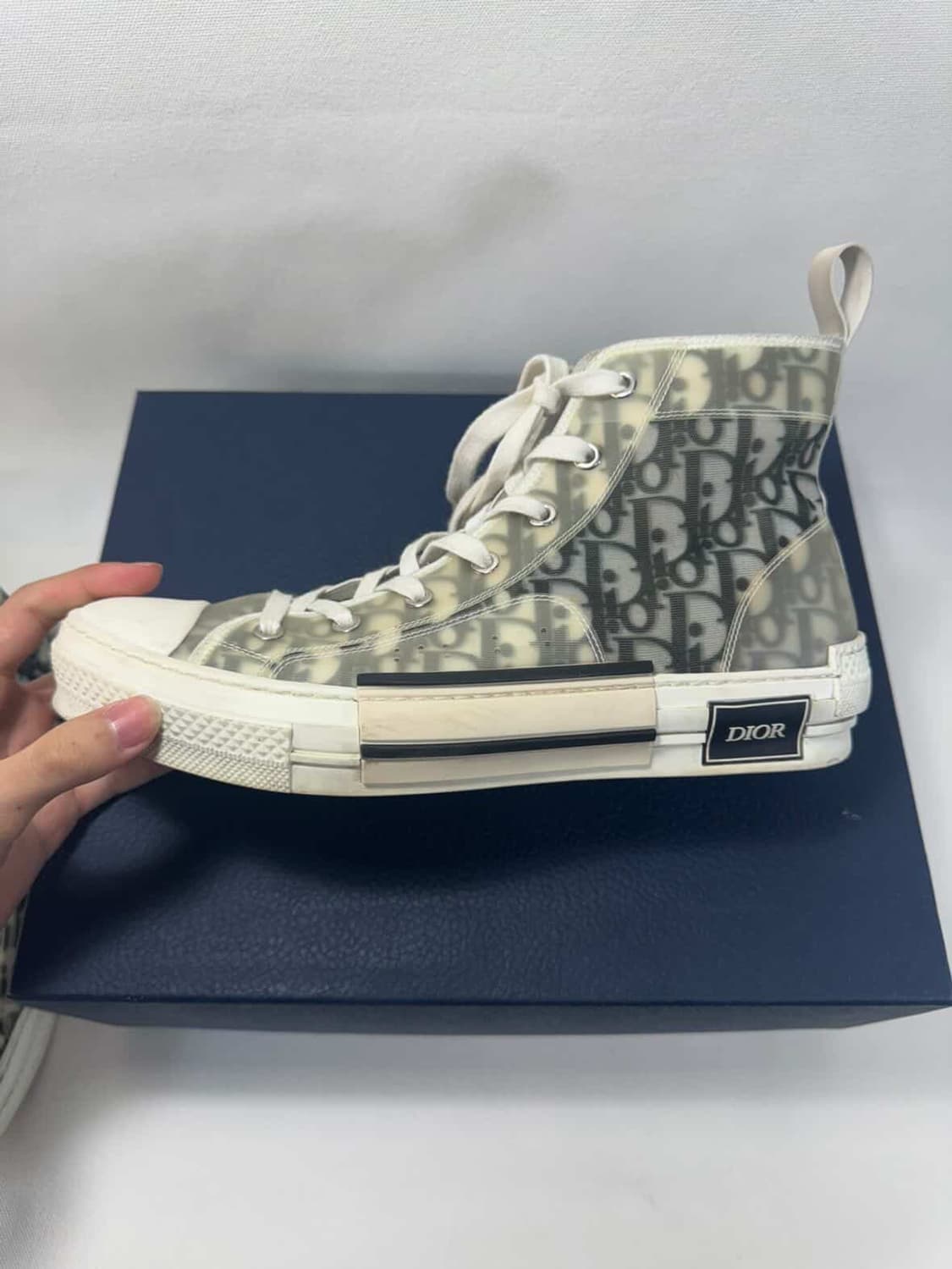 디올 오블리크 스니커즈 하이탑 b23 상품이미지5