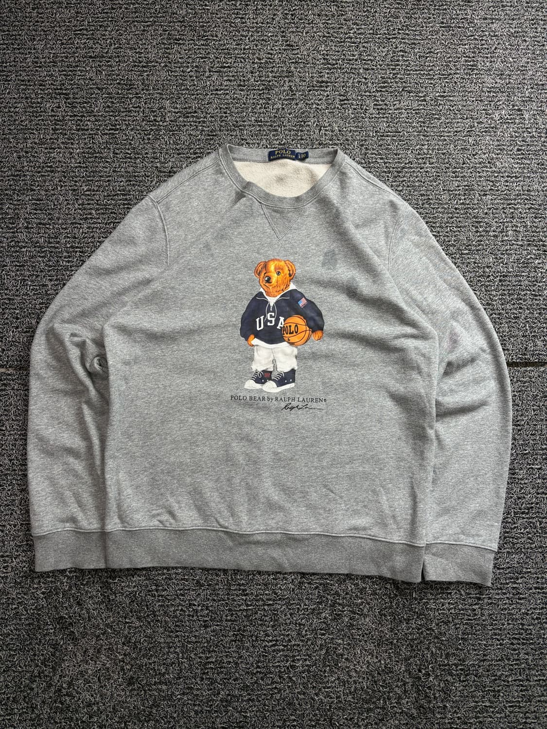 폴로 랄프로렌 신형 베스킷 베어 크루넥 맨투맨 2437 상품이미지2