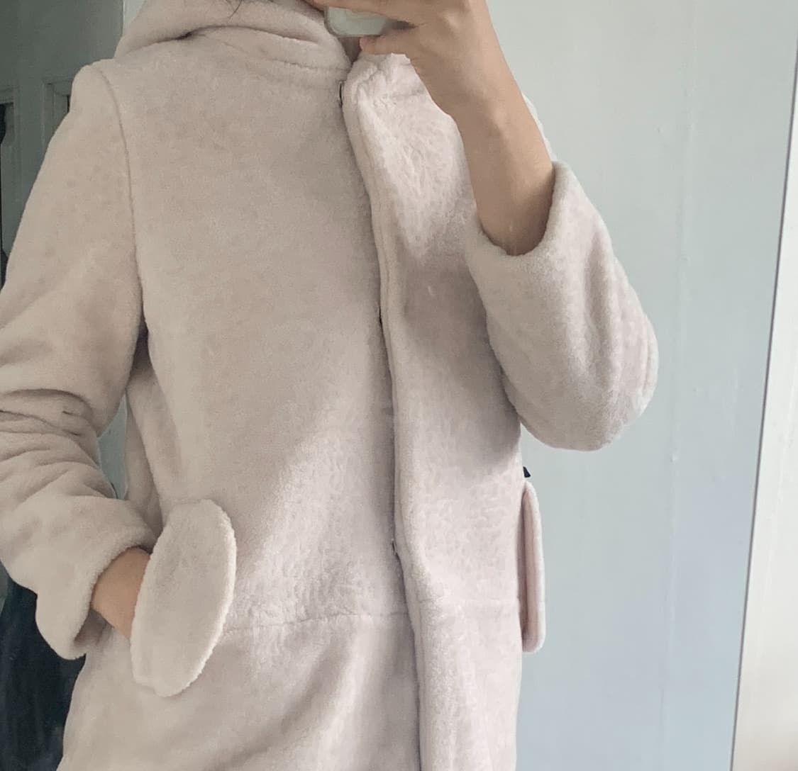 깔끔한 후디 코트 바니 토끼  상품이미지1