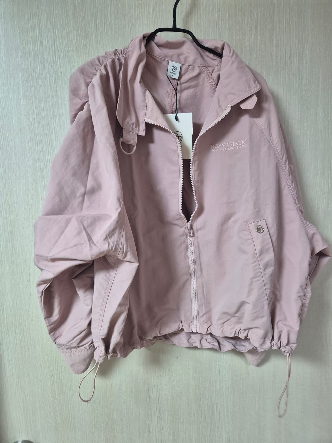 (새제품) 론론 ronron 버클 시링 윈드 점퍼 자켓 상품이미지1