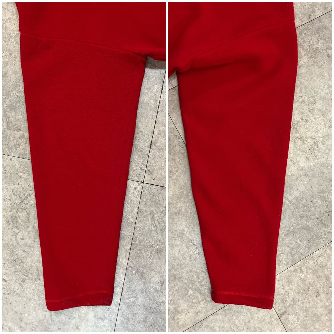 디스이즈네버뎃 플리스 후드티 레드 XL #csz3340 상품이미지7