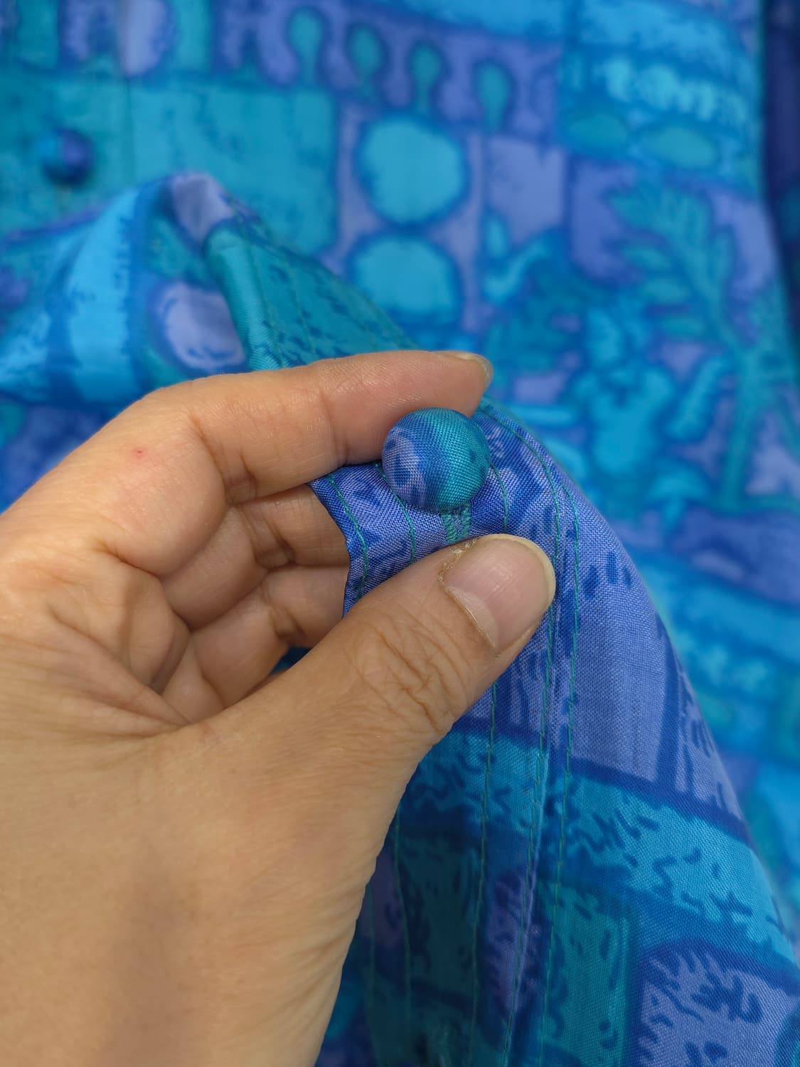 태국실크 100% 블라우스 상품이미지5