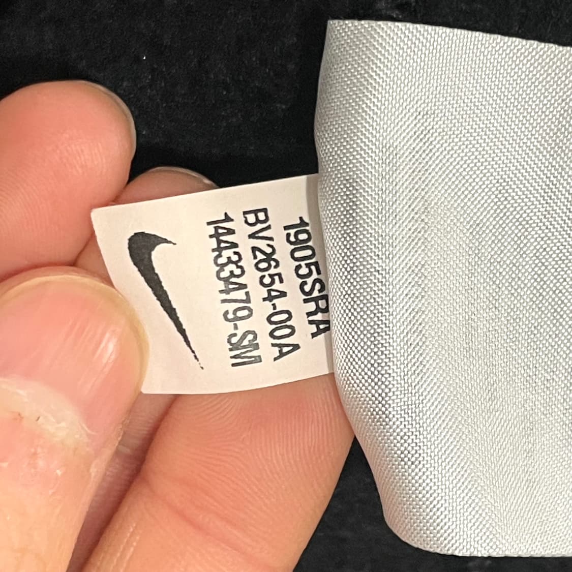 나이키 스펠로고 블랙 기모 후드티셔츠 남성S 상품이미지5