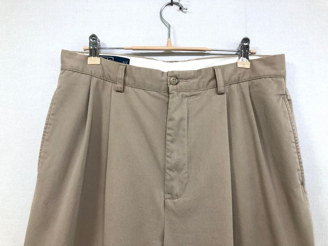 폴로 빈티지 투턱 하몬드 치노팬츠 면바지 32 _ 베이지 상품이미지2