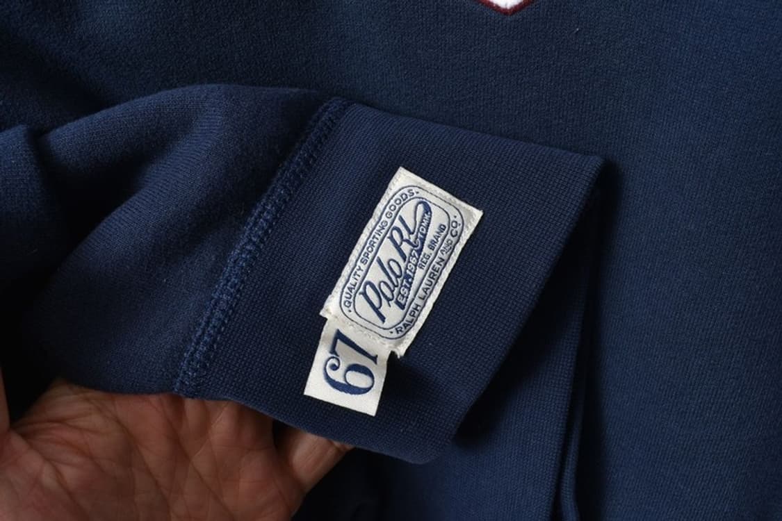 폴로 랄프포렌 큐알 맨투맨 XL M0316  상품이미지6