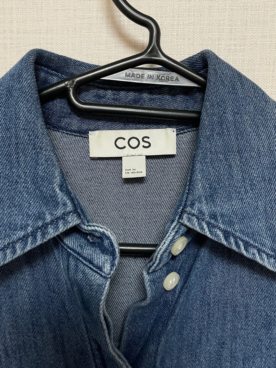 코스 COS 데님원피스 (품번1048896001) 상품이미지6