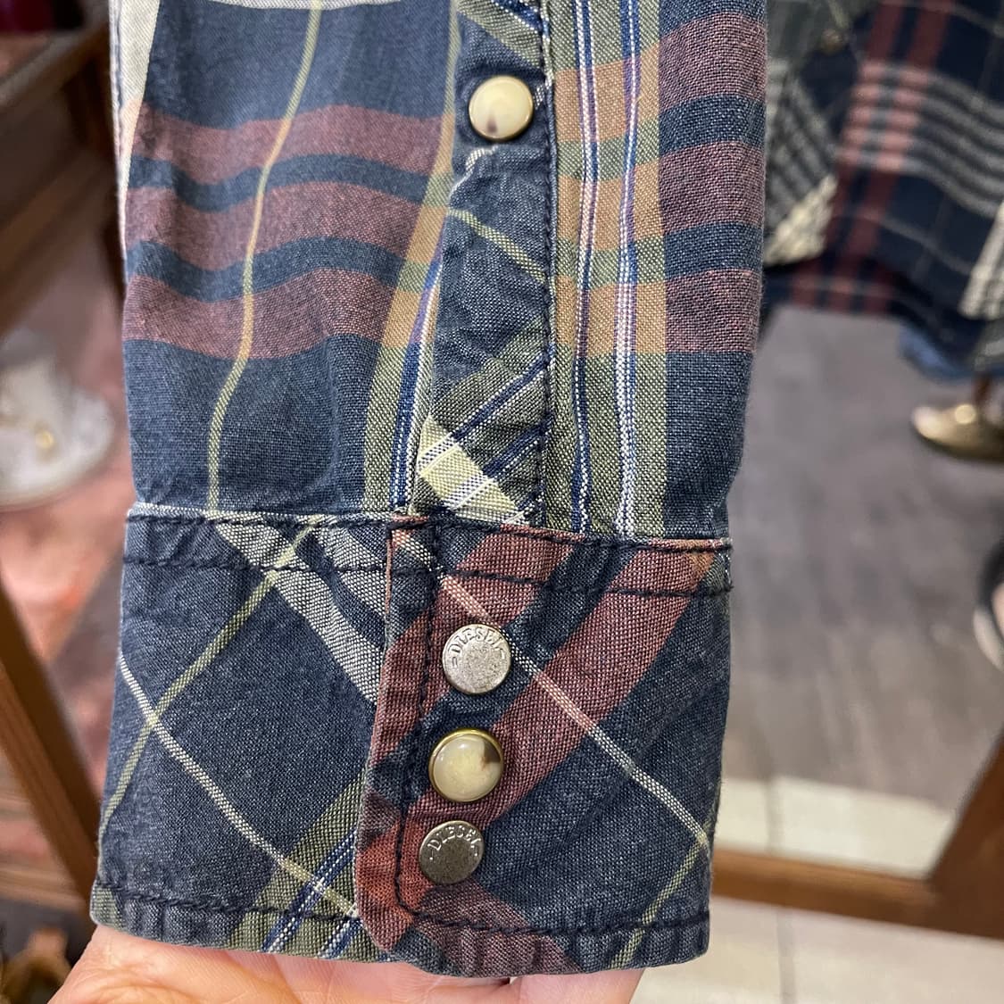 디젤 웨스턴 셔츠 상품이미지5