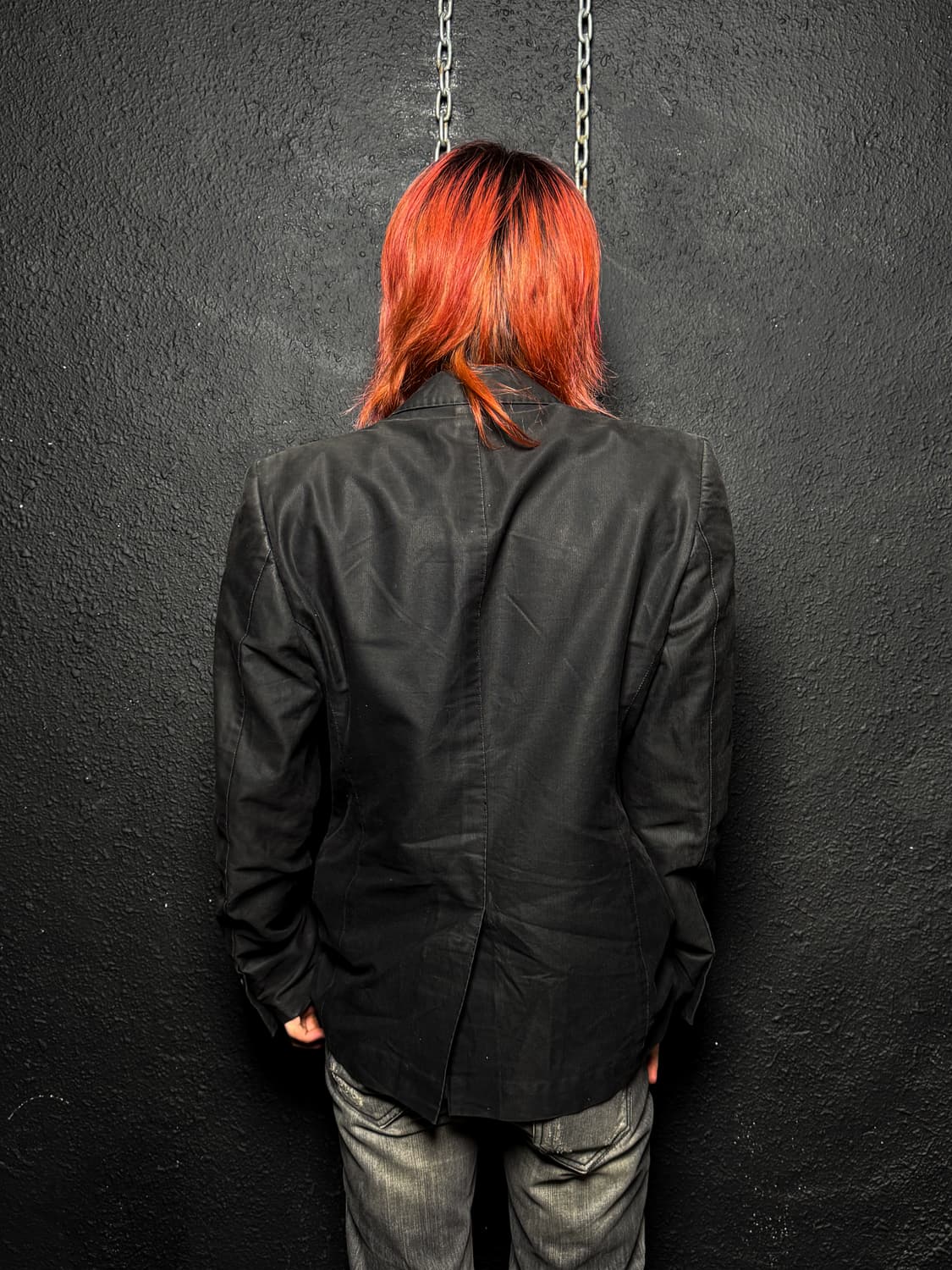 Wax Coating 2-Button Blazer 상품이미지5