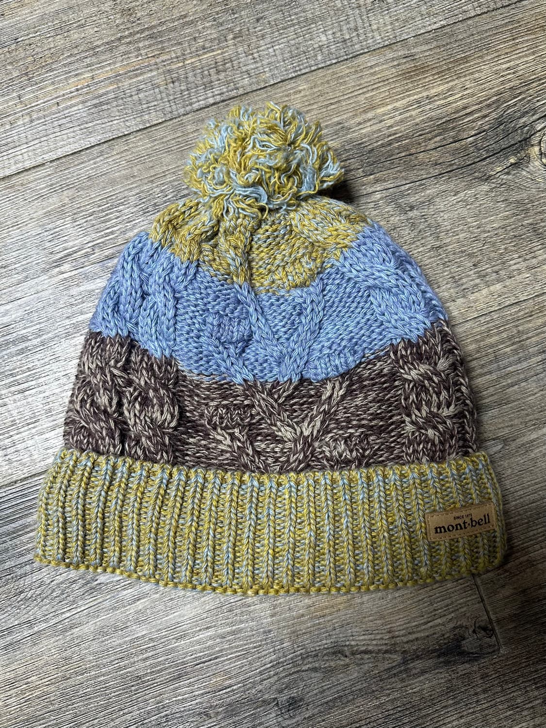 [M/L] 몽벨 케이블 니트 폼 비니 상품이미지1