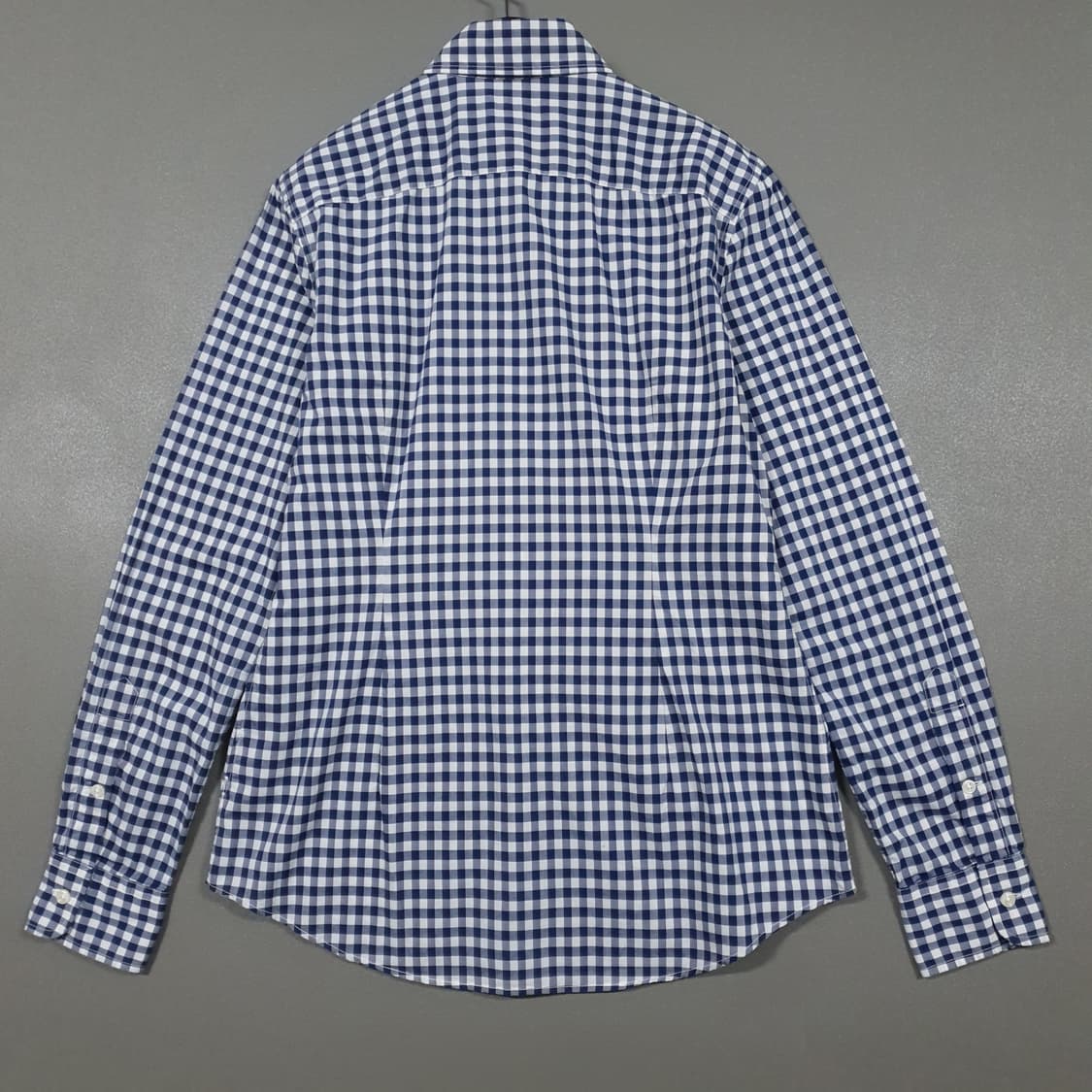 여성) 폴로 랄프로렌 포니 버튼다운 깅엄 옥스포드 체크 셔츠 남방 슬림핏 상품이미지8