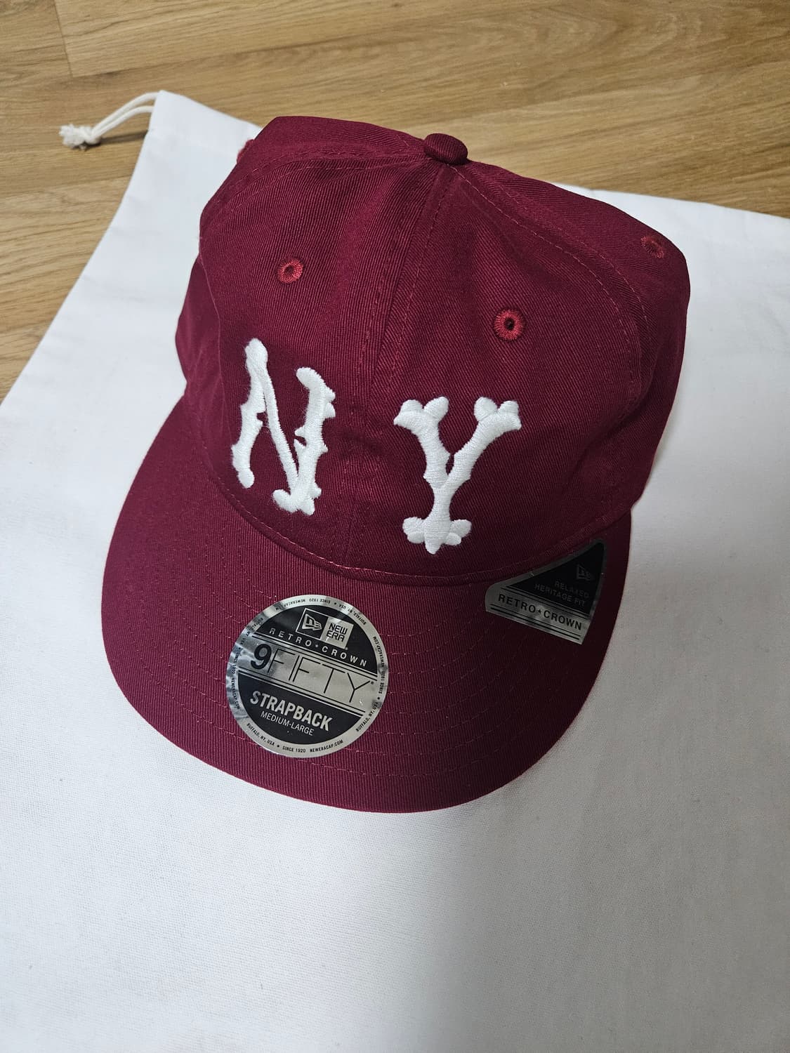 MLB 하이랜더스 빈티지 양키스 버건디 상품이미지1