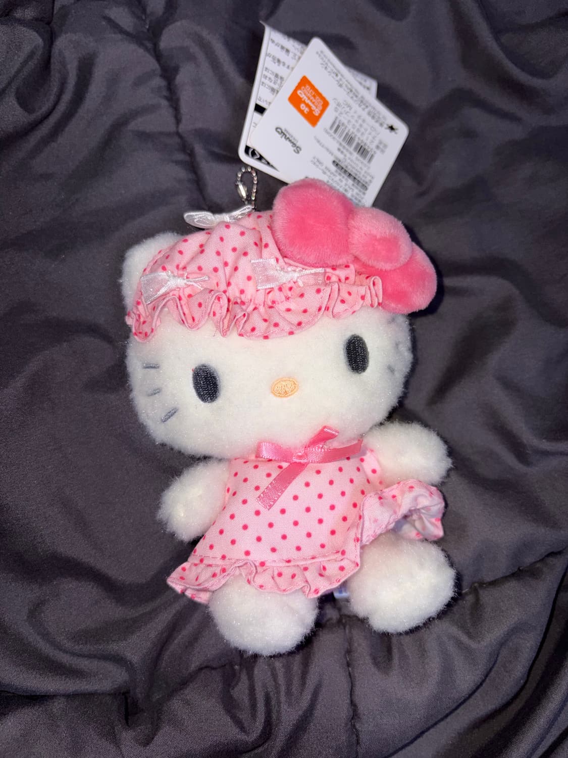 산리오 나이트캡 키티 키링 (일본 정품) 상품이미지1