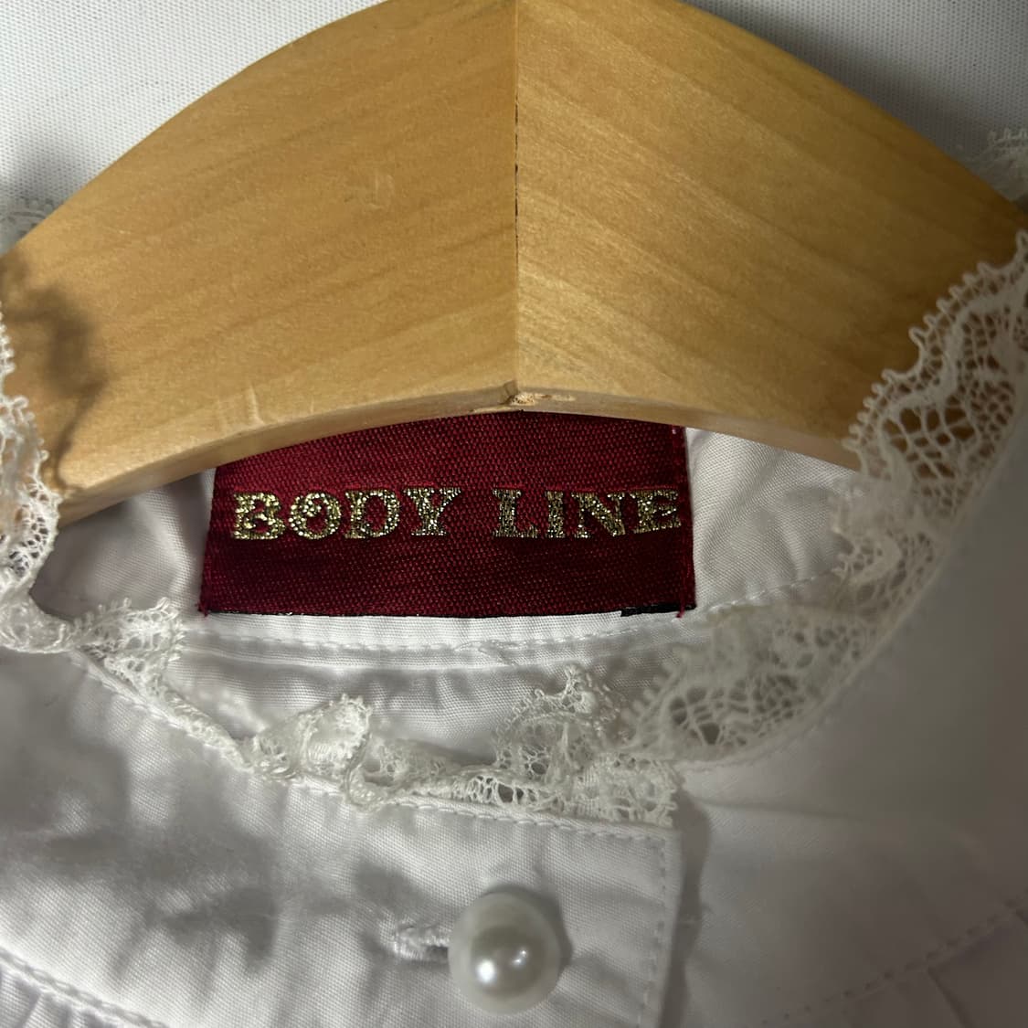 [BODY LINE] 바디라인 러블리 플리츠 레이스 블라우스 상품이미지5