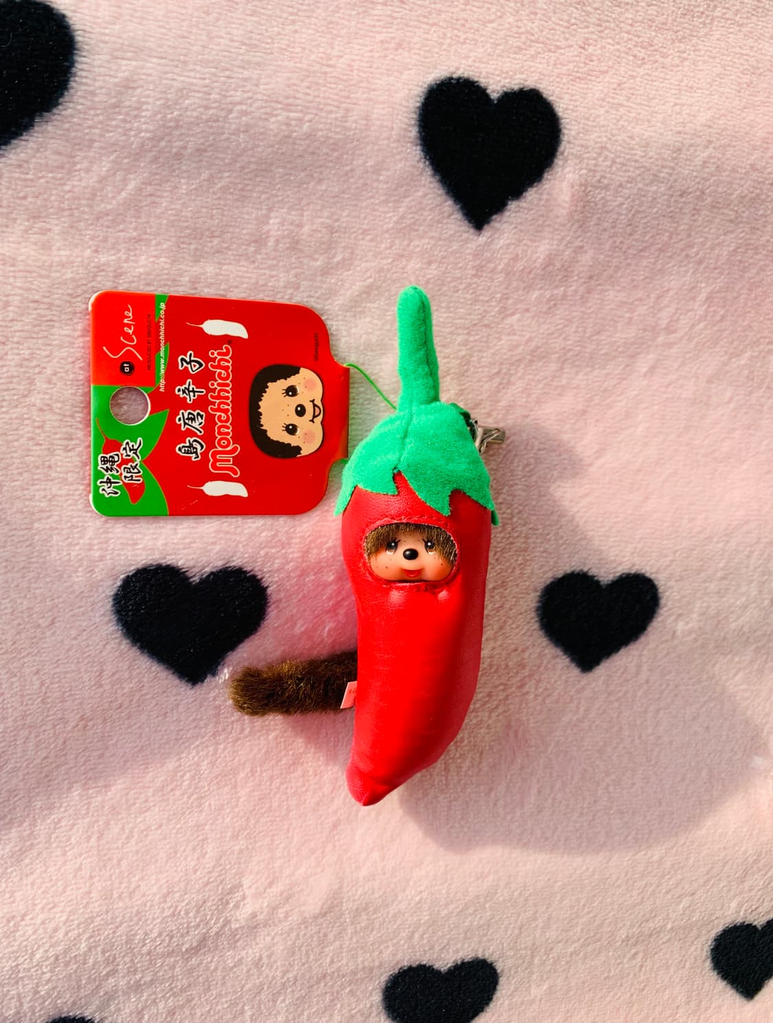 🌶️몬치치 고추 오키나와한정 고전키체인 상품이미지2