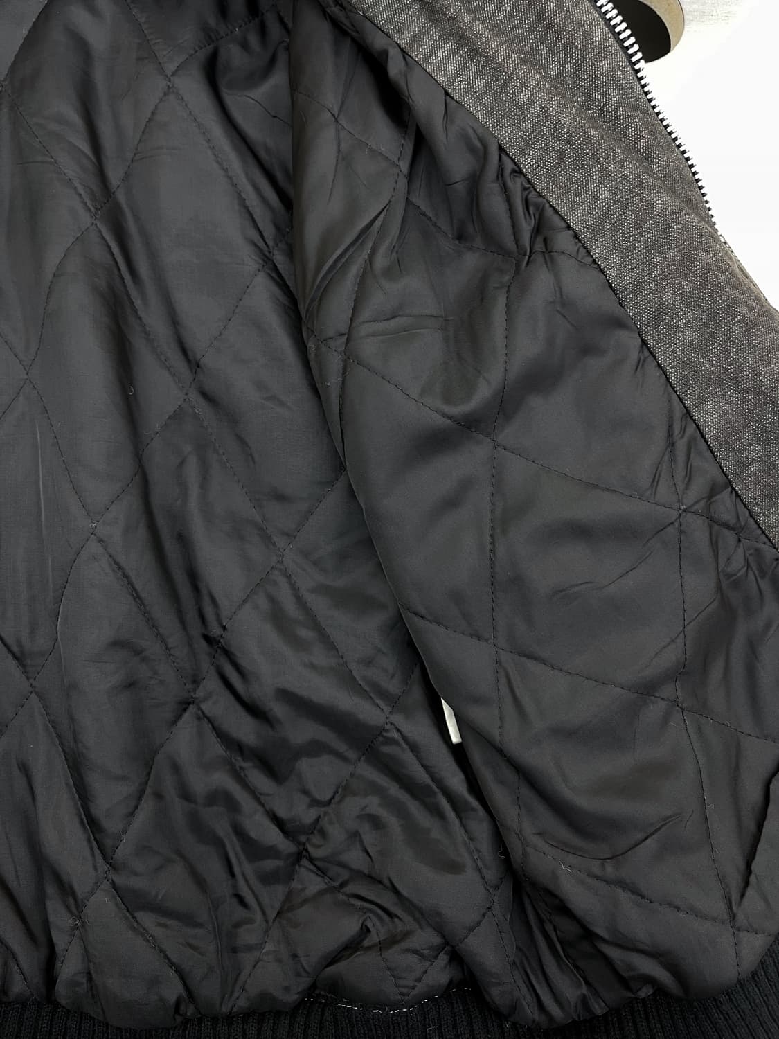 Quied Pie Club 90s 데님 후드 봄버 자켓 상품이미지9