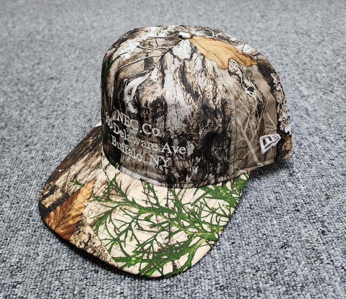 뉴에라 나일론 치노 스크립트 리얼트리 스냅백 모자 상품이미지1