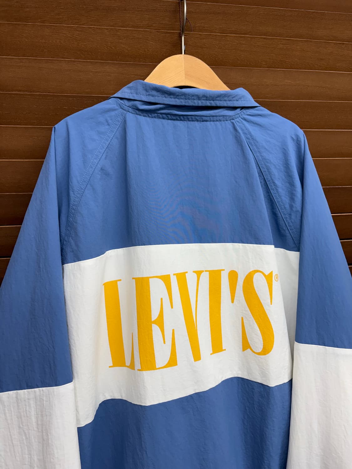 00s 리바이스 빈티지 올드스쿨 빅로고 바람막이 자켓 상품이미지2