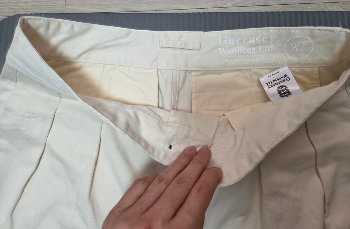 건지울른스 피셔맨 1950 치노 팬츠 32사이즈(30,31,32) 판매 상품이미지5