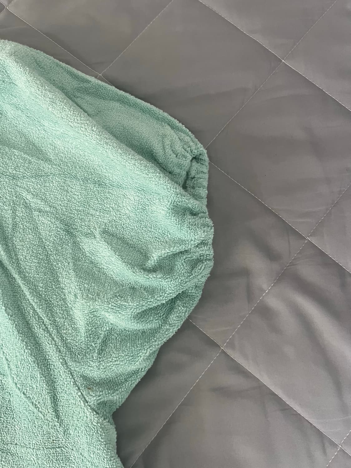 하구미 민트 퍼프 블라우스 상품이미지3