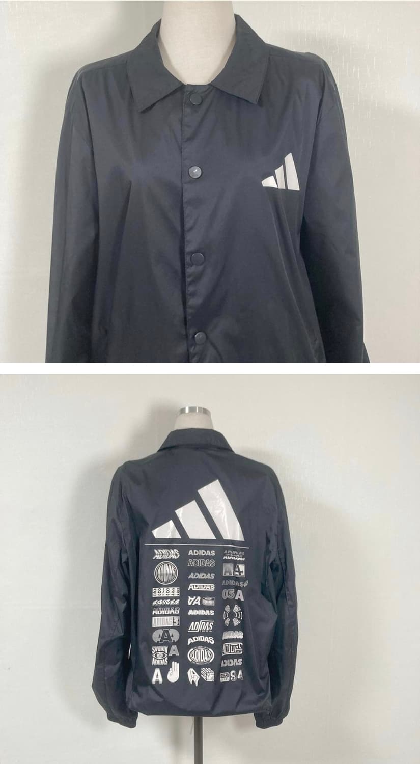 아디다스 카라똑딱이단추바람막이 XL  상품이미지2