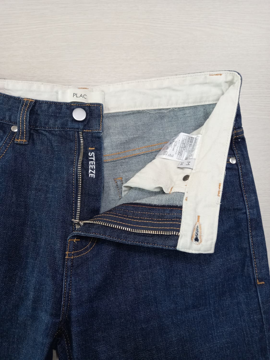 32 PLAC Steeze 스판 일자진 진청 32-298 상품이미지7