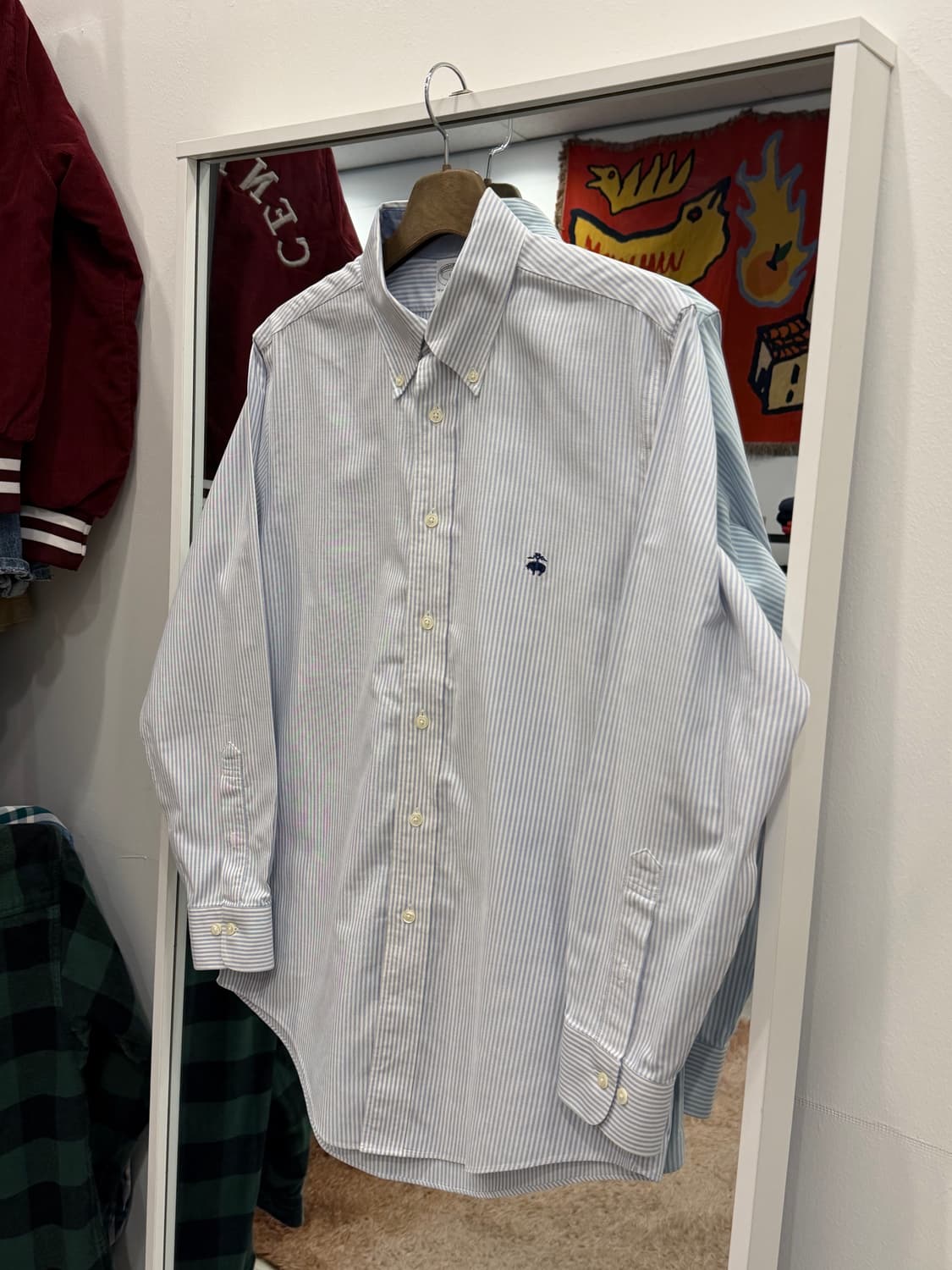 Brooks Brothers 브룩스 브라더스 논아이론 옥스퍼드 셔츠 상품이미지1