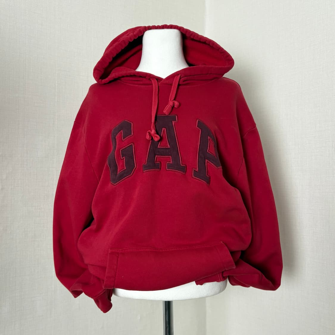 갭 레드 후드티 상품이미지2