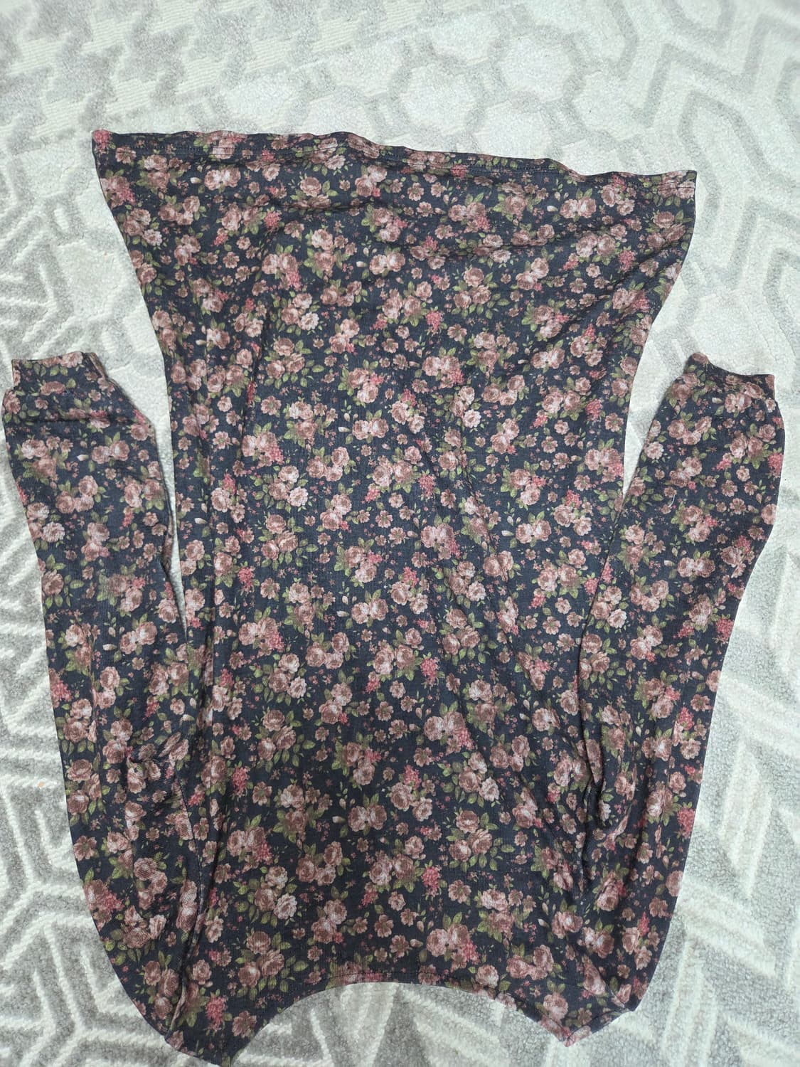 빈티지 장미 원피스 상품이미지2