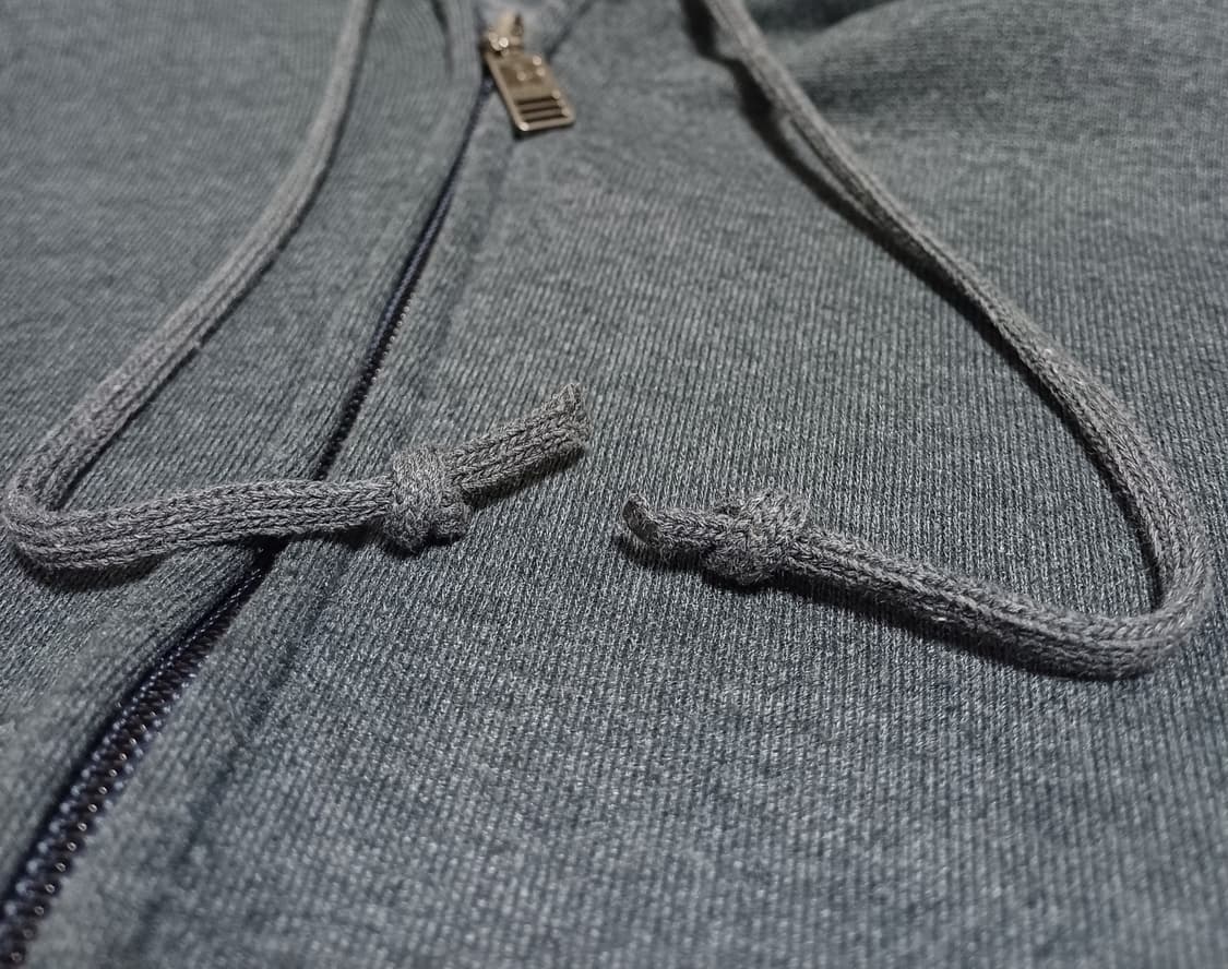 🏈 Russell Zip-up Hoodie - Dark Grey 상품이미지5