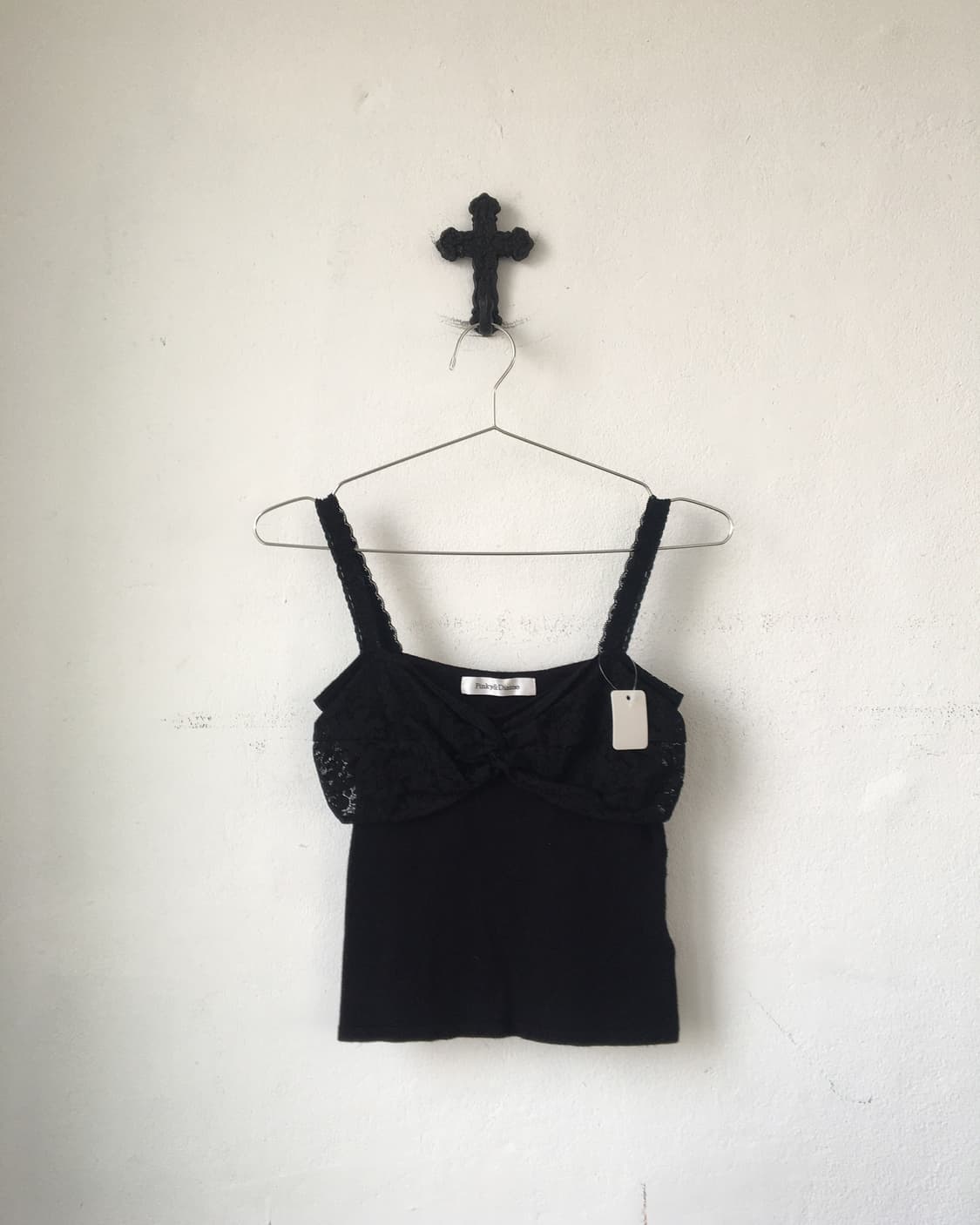 Pinky & Dianne lace point sleeveless 상품이미지1