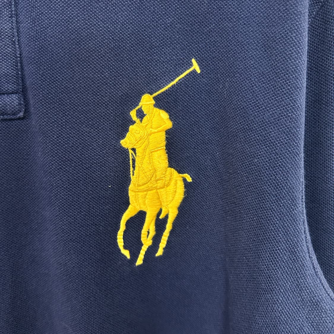 폴로 랄프로렌 빅포니 카라 티셔츠 네이비 상품이미지4