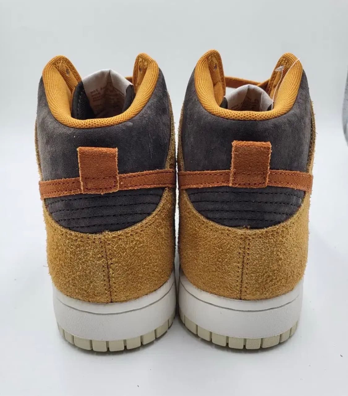 나이키 덩크하이 다크커리 270 솔닷 케어 완료 상품이미지2