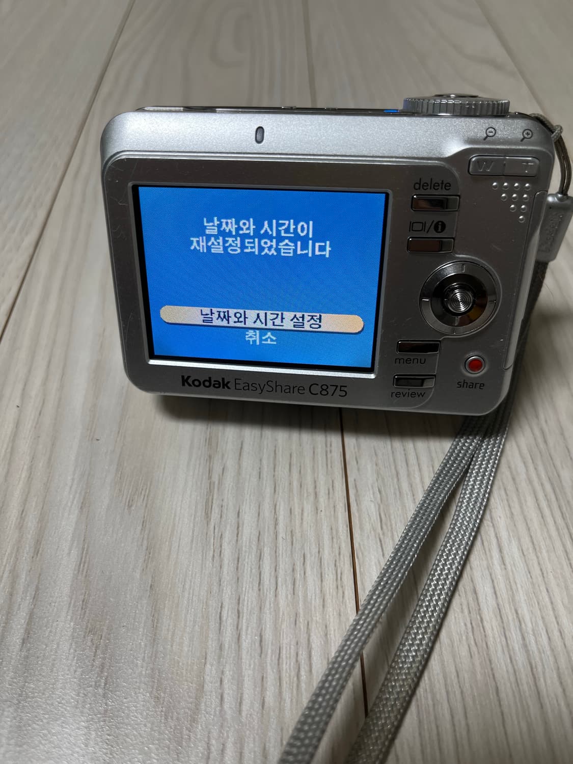 코닥 c875 빈티지 디카 실버 뉴진스 카메라 상품이미지5