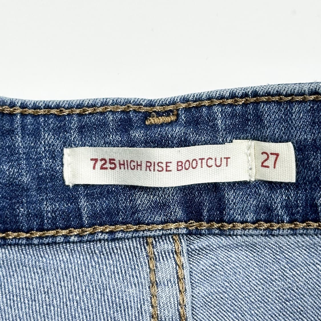 24 리바이스 725 하이라이즈 여성 부츠컷 데님팬츠 상품이미지5