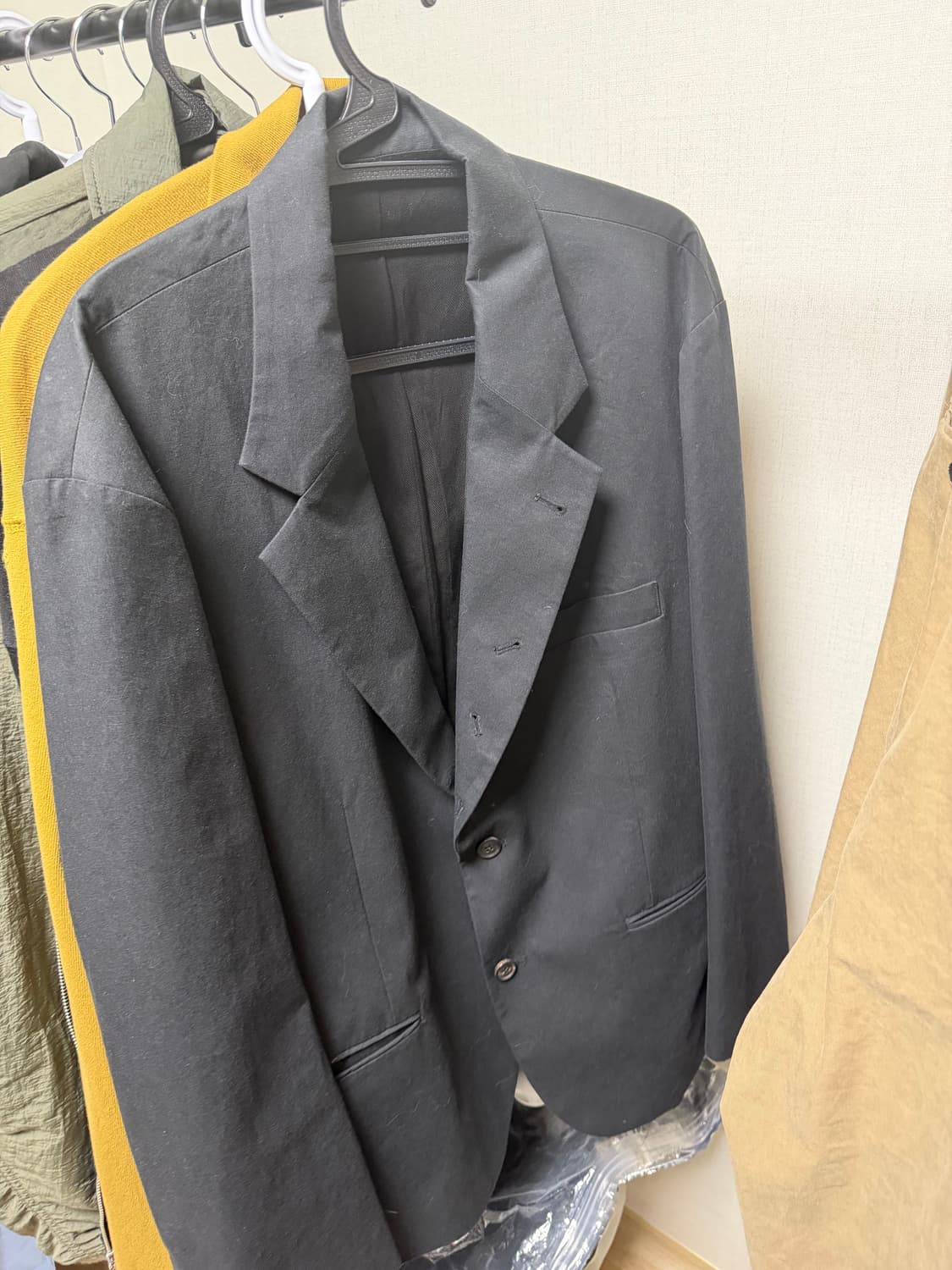 해칭룸 Tailored Jacket Black 상품이미지9