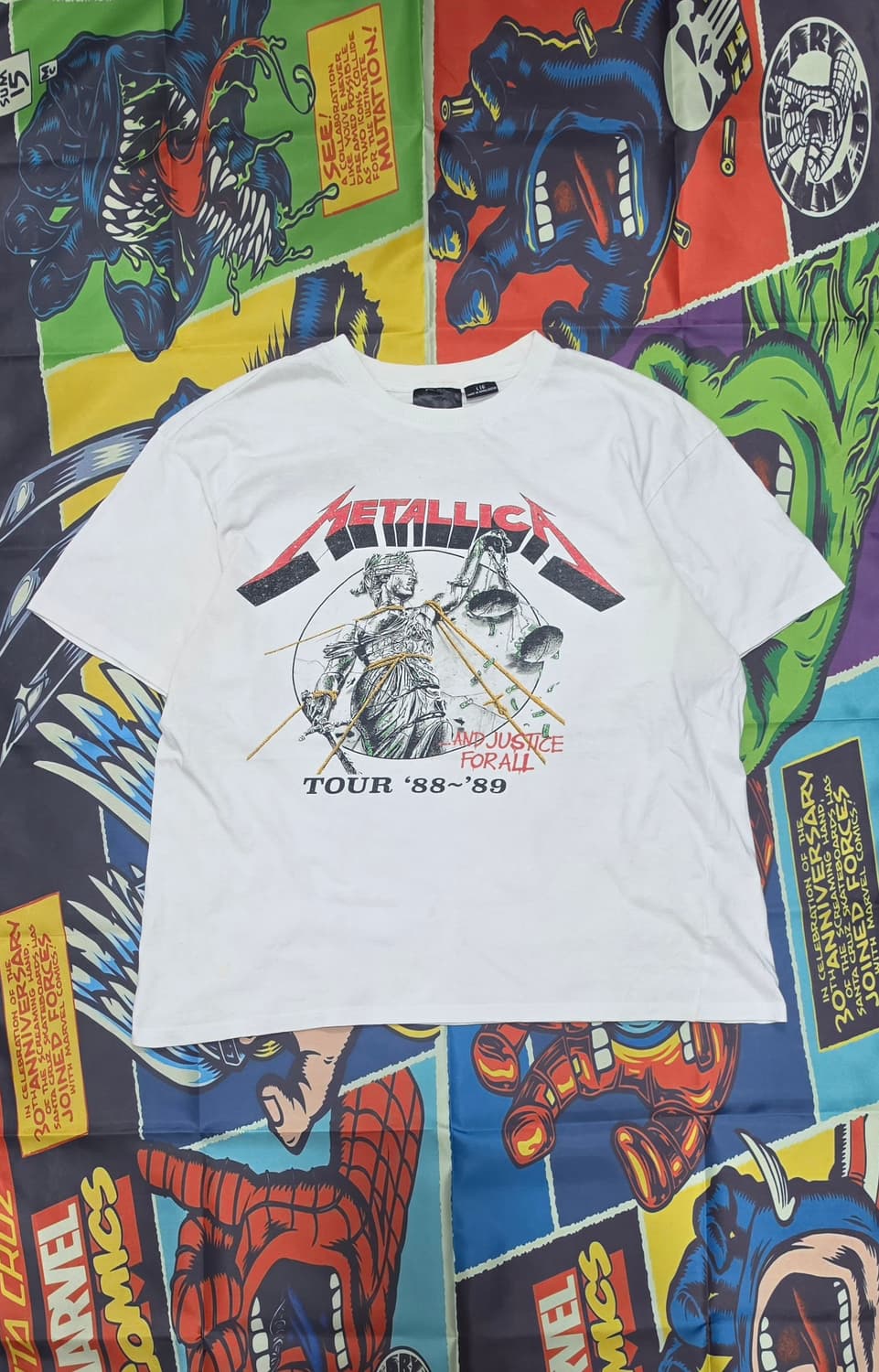 METALLICA 88~89 TOUR 반팔 L  상품이미지1