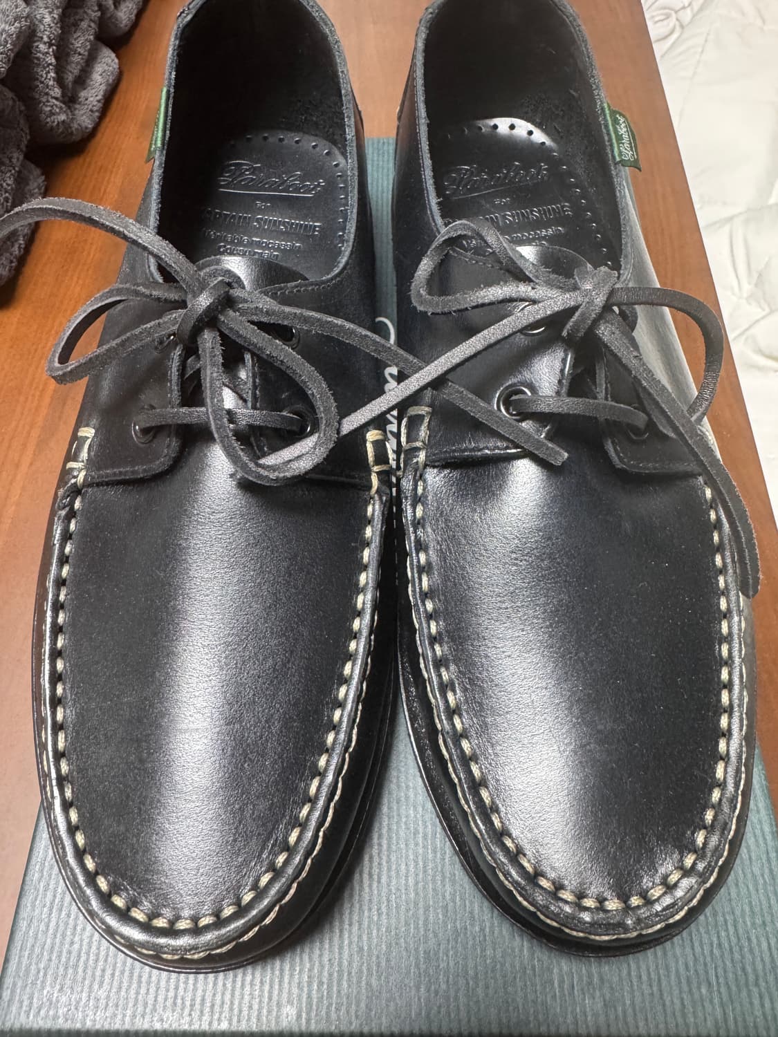 파라부트 캡틴선샤인 도밍구 블랙 uk 7.5 판매 상품이미지1