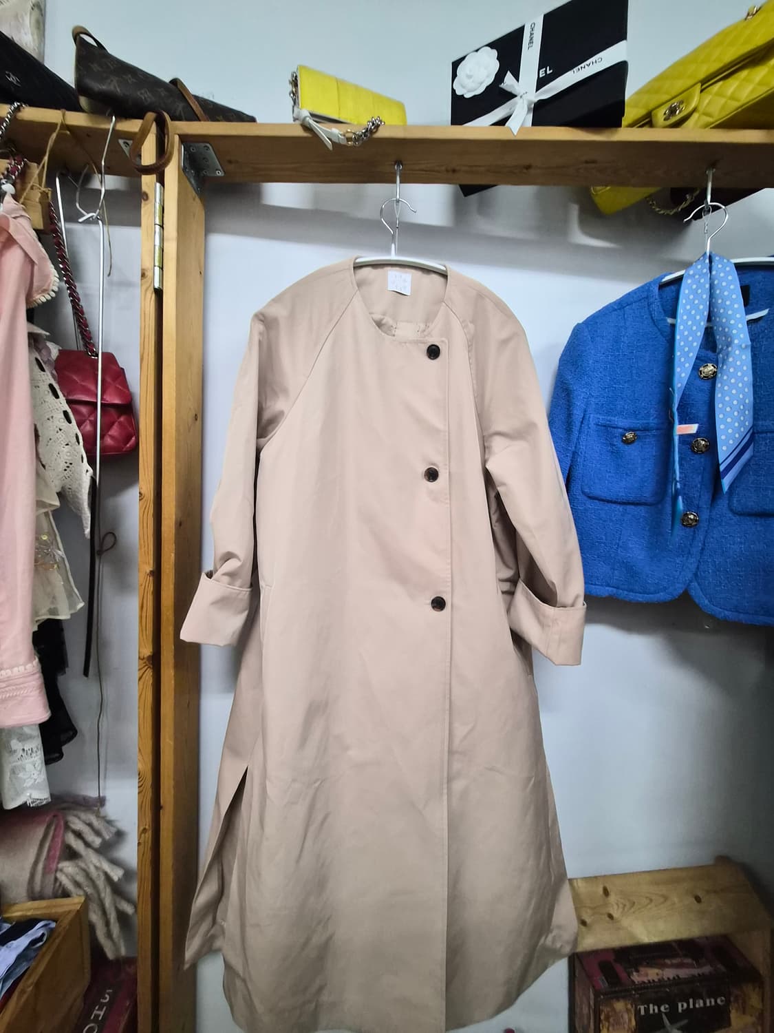 jamming 노카라 라운드 트렌치코트 상품이미지4