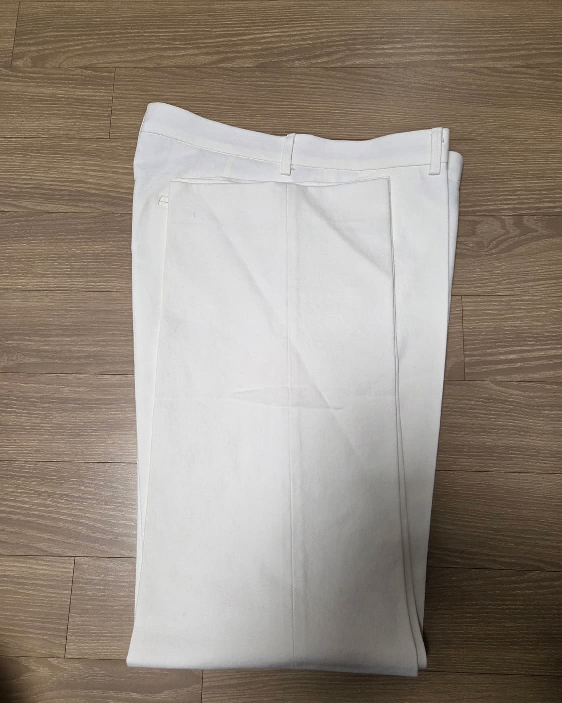 노맨틱 로고 워싱 코튼 치노 팬츠 아이보리 상품이미지10