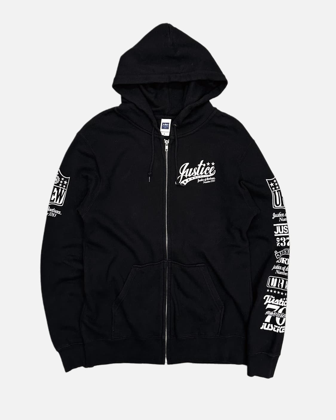 justice clover printing hood zip-up 상품이미지2