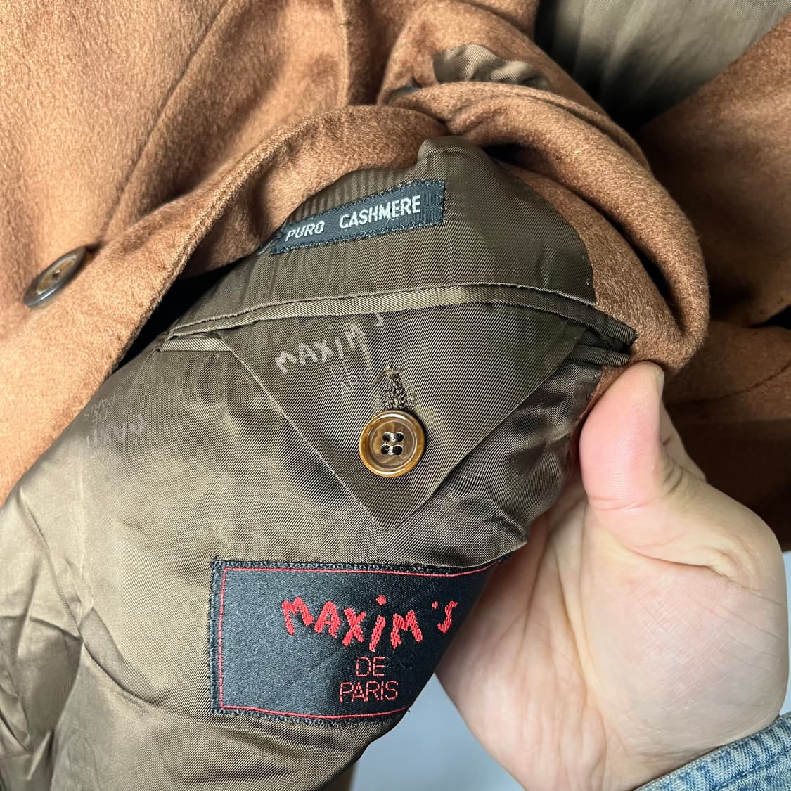 [ZEGNA] Maxim's de Paris 에르메네질도제냐 캐시미어코트 상품이미지5