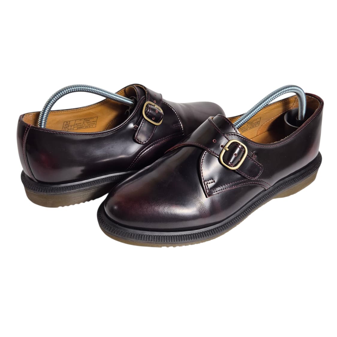 240) Dr.Martens 닥터마틴 싱글 몽크 스트랩 버건디 상품이미지1