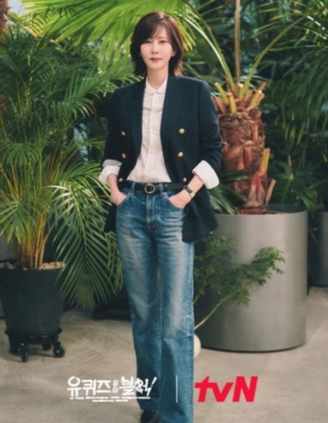 [BTS진,강동원] 셀린느 Diagonal Wool 더블금장 자켓 44 상품이미지4