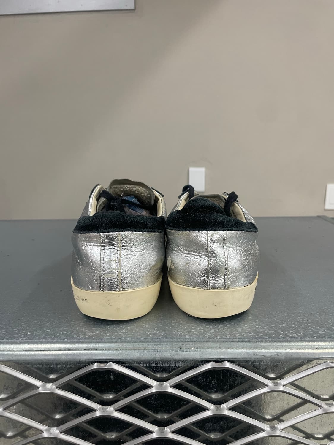 골든구스 슈퍼스타 메탈릭실버 40 상품이미지3