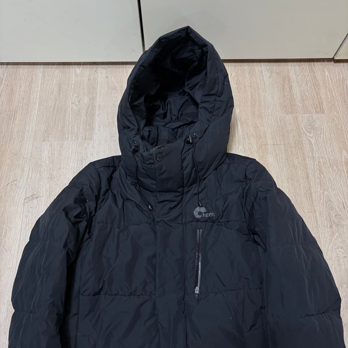 네파 여성 덕다운 후드 롱패딩 XS/85  상품이미지2