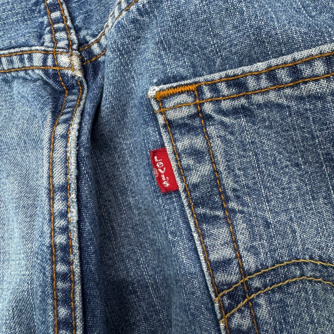 리바이스 00s 569 새깅 와이드 워싱 데님팬츠 상품이미지7