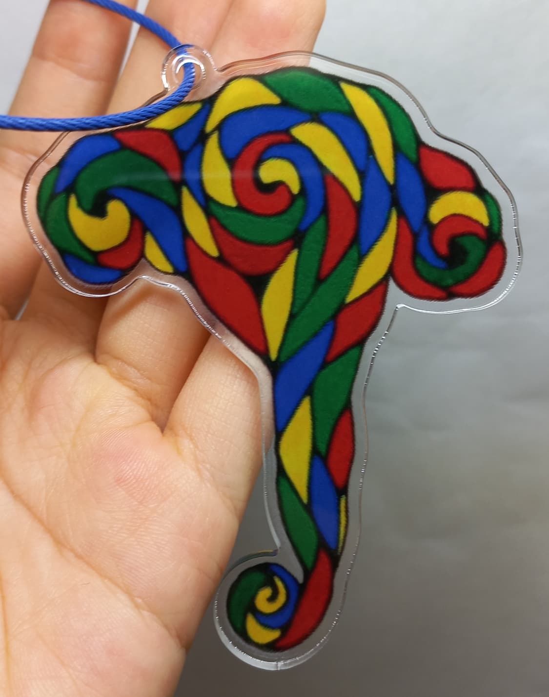 손그림 키링[코끼리] 🐘🌈 상품이미지2