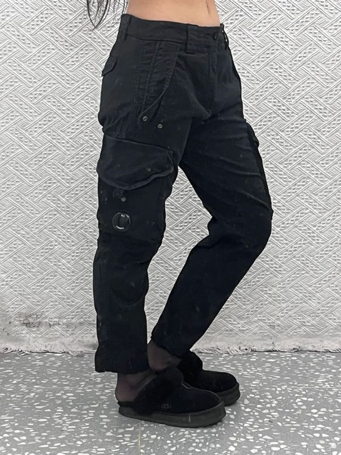 씨피컴퍼니 빈티지 스트릿 힙합 렌즈와펜 카고팬츠 44 C09803 상품이미지1